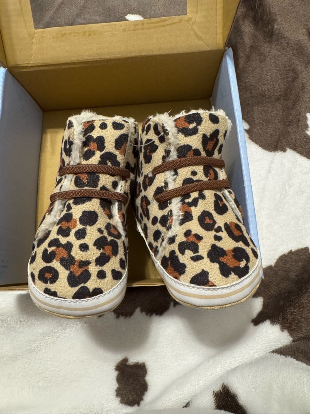 Leopard Baby Shoes